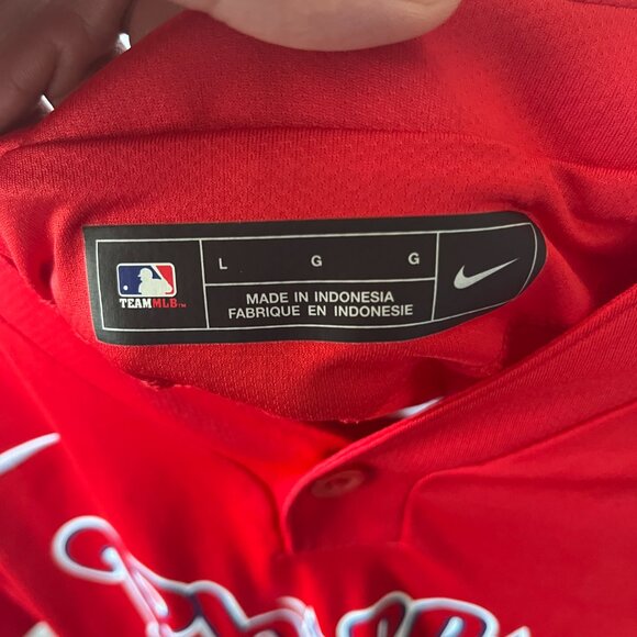Nike Philadelphia Phillies One Button Jersey - Picture 2 of 3
